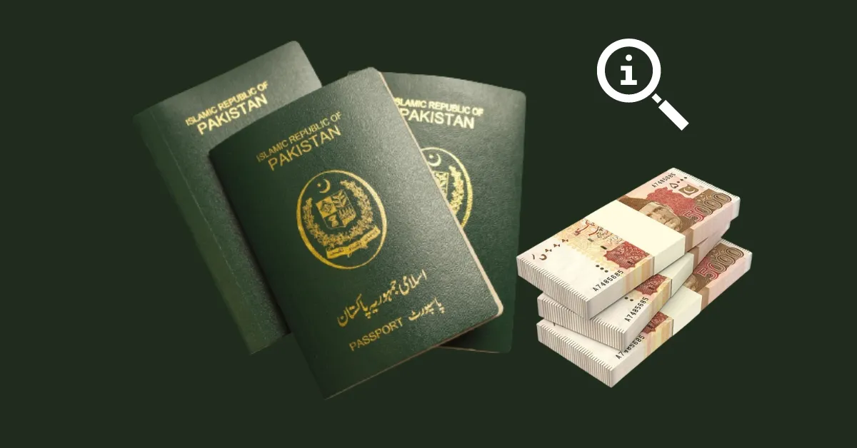 Pakistan Passport Fees 2023 latest Updates