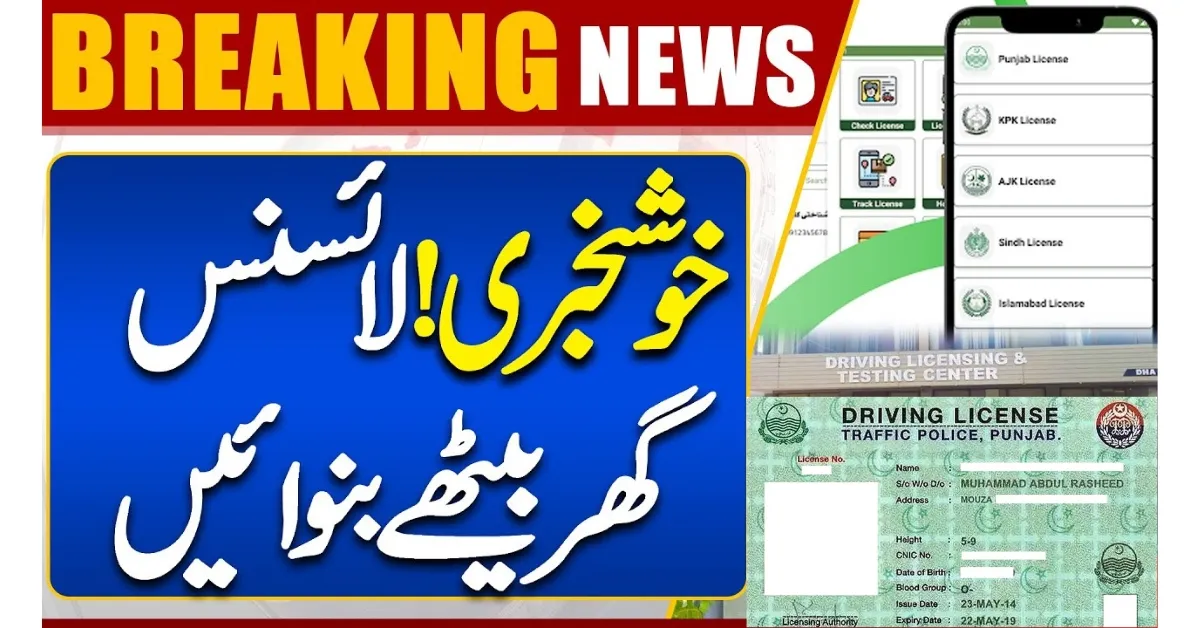 Apply online for learner driving license in Punjab dlims punjab gov pk